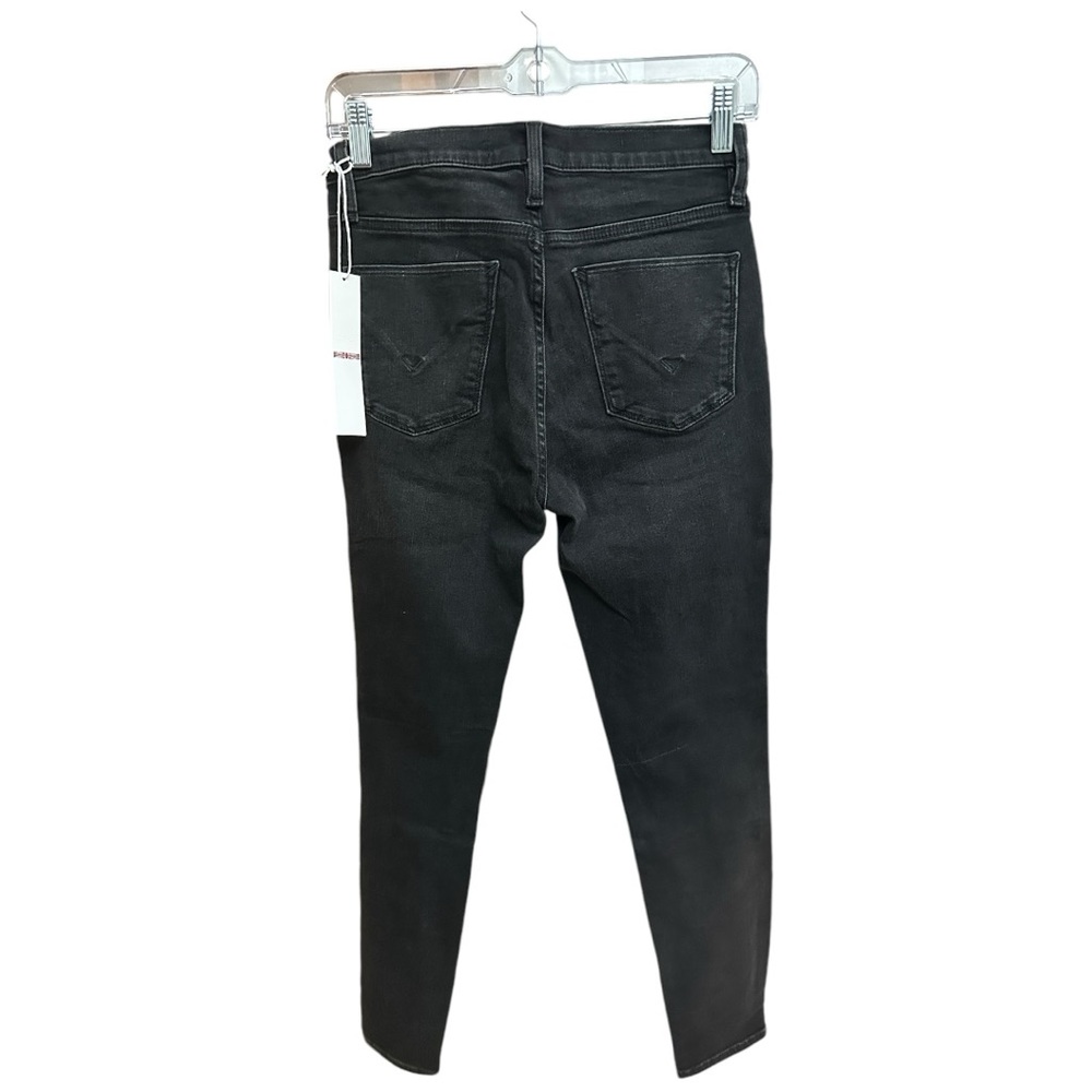 Hudson Barbara Hi Rise Skinny Jeans in Black Sizes 25 & 26 or US 0 & 2 - Picture 4 of 14